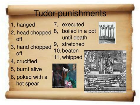 tudor crime and punishments.